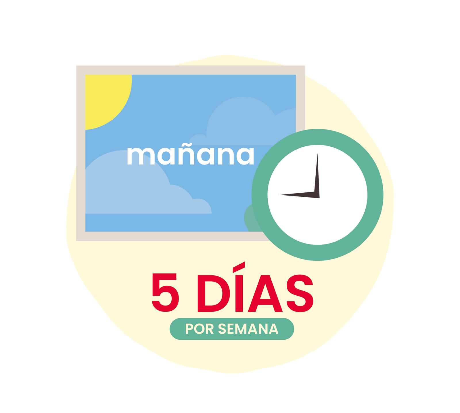 Permanencia Mañana 1 hora / SEMANA COMPLETA